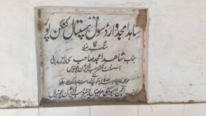 Shahid Amjad Ward Stone