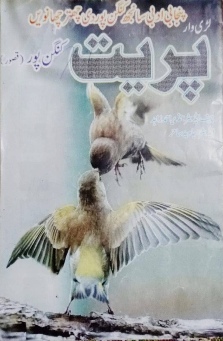 Book Series Preet Kanganpur, Front Page