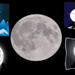 image showing full moon scene